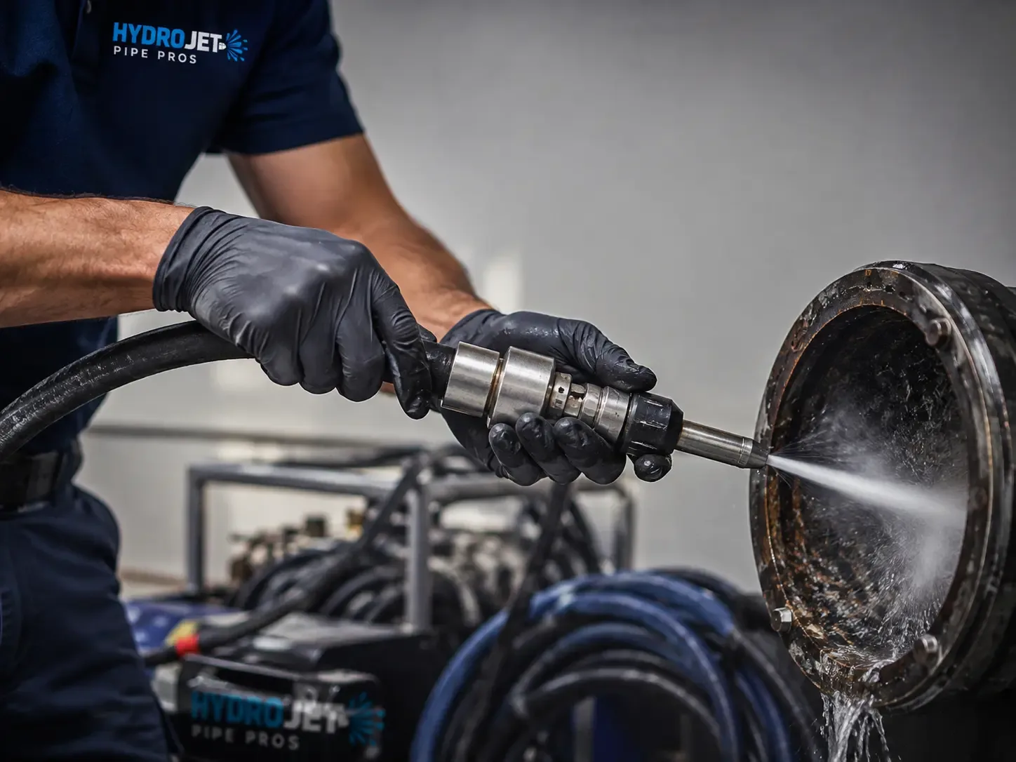 Hydro Jet Pipe Descaling in Inchelium, WA